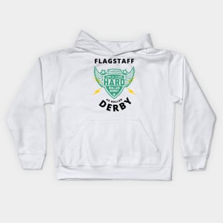 Flagstaff Roller Derby HARD Kids Hoodie